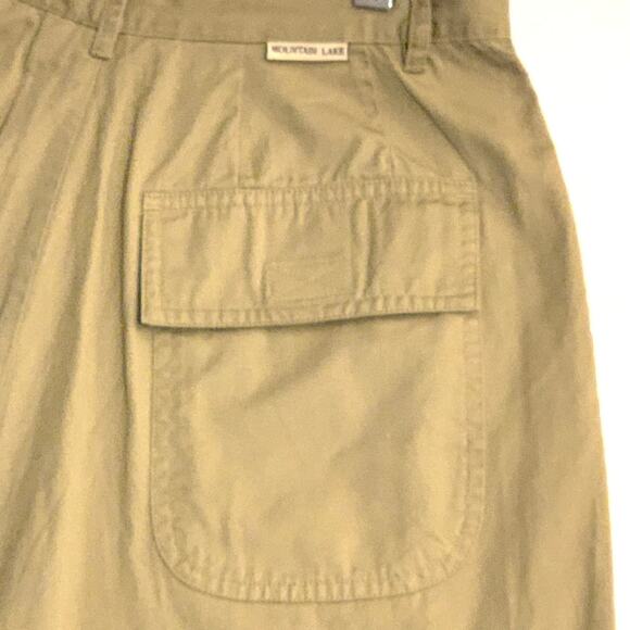 Mountain Lake Women’s Khaki Tan Shorts Lightweight Back Cargo Pockets NWT Size 6 - Picture 7 of 10